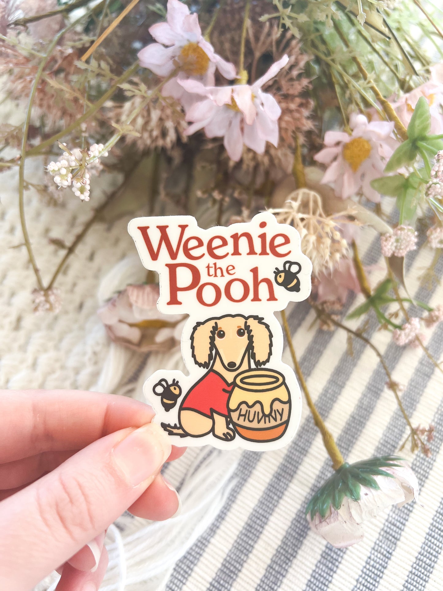 Weenie the Pooh Sticker